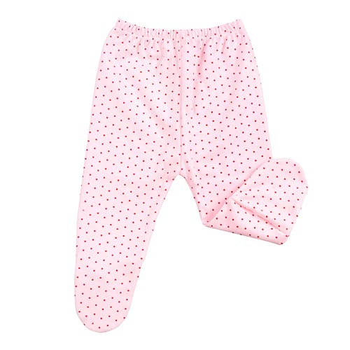 Mijão (Culote) Bebê Canelado Poá com Pé (PREMATURO) - Top Chot - Tamanho PREMATURO - Rosa,Pink