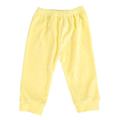 Mijão (Culote) Bebê Plush Liso sem Pé (RN/P/M/G) - Top Chot - Tamanho G - Amarelo