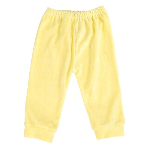 Calça Bebê Plush Lisa (1/2/3) - Top Chot - Tamanho 2 - Amarelo