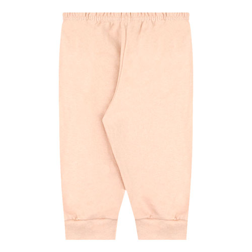 Calça Bebê Feminino Moletinho com Punho Rosê (P/M/G) - Top Chot - Tamanho G - Rosê