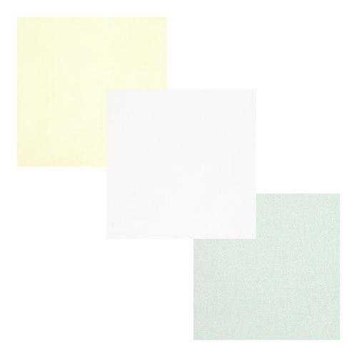 Kit Bebê Cueiro Amarelo, Verde e Branco Liso (3 unidades) - Karinho - Tamanho único - Amarelo,Branco,Verde